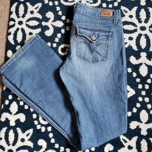 Levi's sz 11 Too Superlow 524 jeans